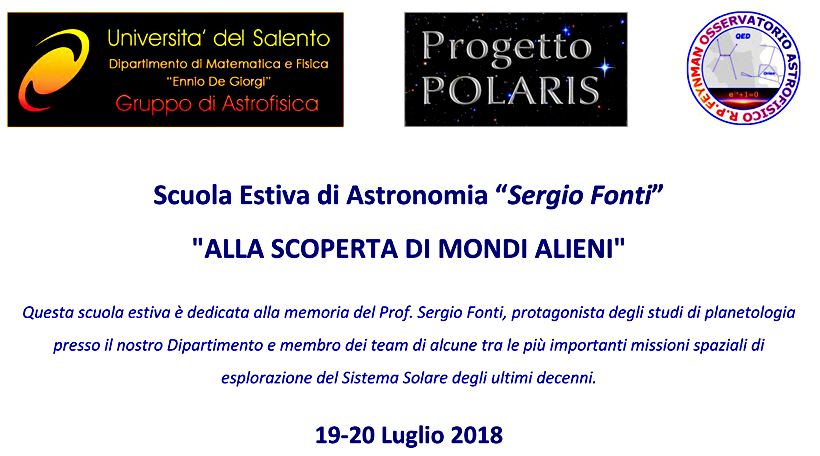 scuola estiva di Astronomia