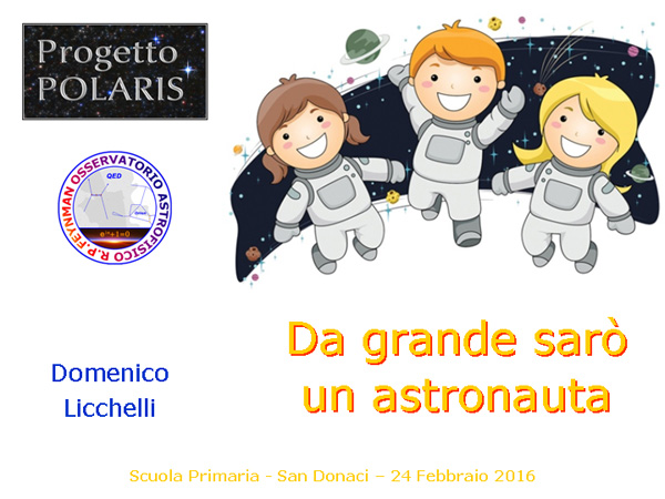 Progetto POLARIS - Astrokids